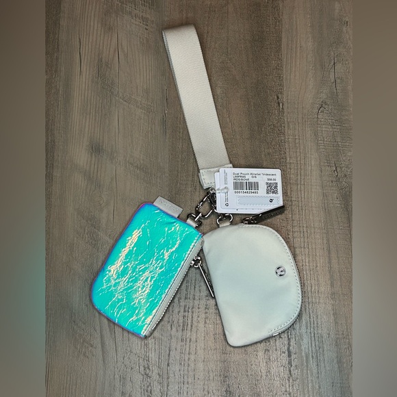 lululemon athletica Handbags - NWT Lululemon Dual Pouch Wristlet *Iridescent*